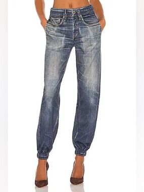 rag & bone Blue Relaxed Denim Joggers